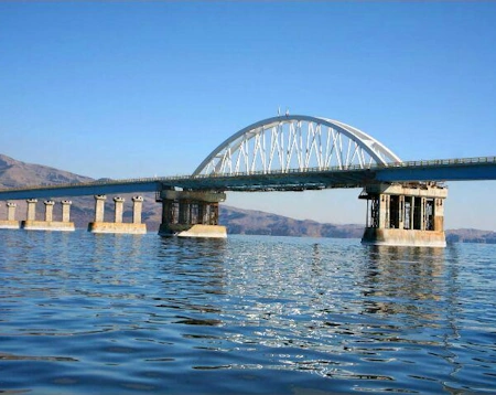 Metal pile coating for the Urmia Lake Causeway Bridge