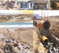 Construction of basin & sea water intake pipeline for Mokran petrochemical complex